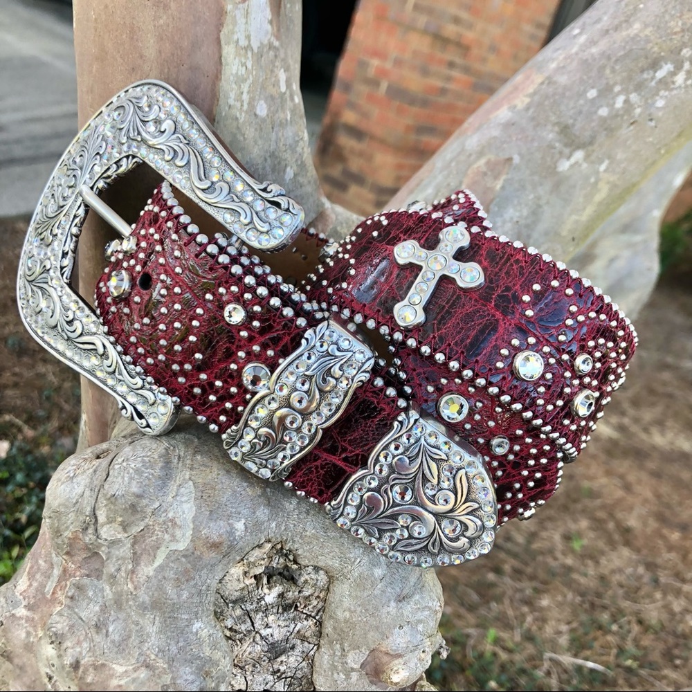 COPY - JUSTIN BOOTS Women’s size 34 Western Belt SWEET !!